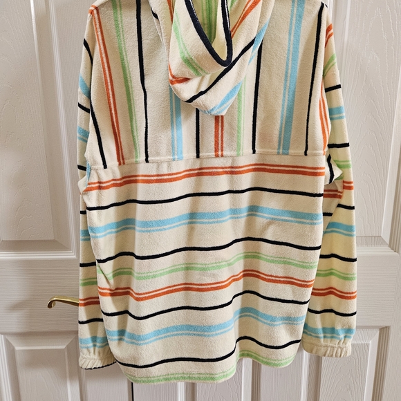 Scotch & Soda Towelling Striped Hoodie - Picture 4 of 5
